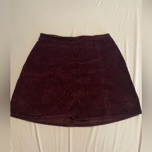 DARK RED SKIRT